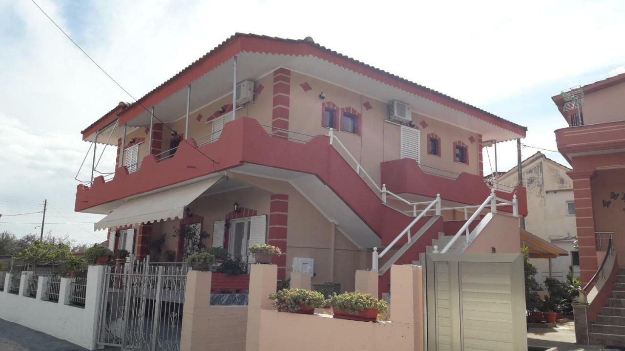 Kostas Christos Rooms Ammoudia Buitenkant foto